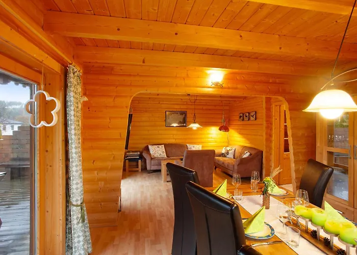 Holzhaus Zum Radekopf Mit Whirlpool * 梅德巴赫