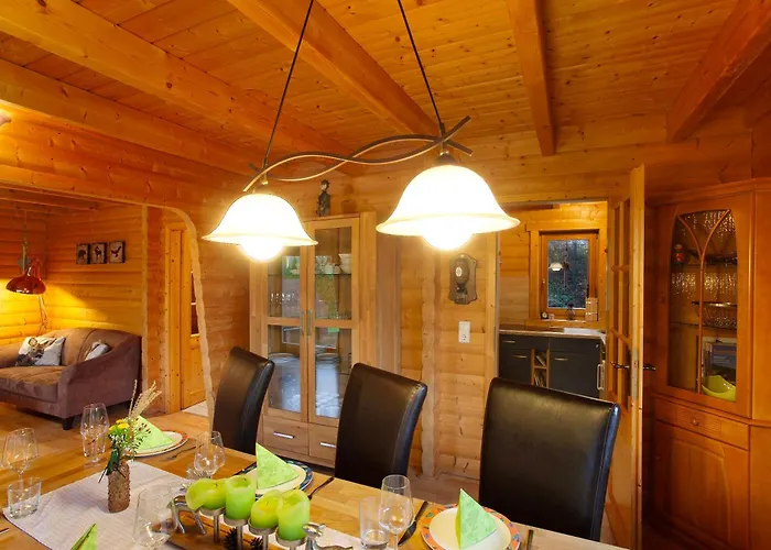 Holzhaus Zum Radekopf Mit Whirlpool 梅德巴赫