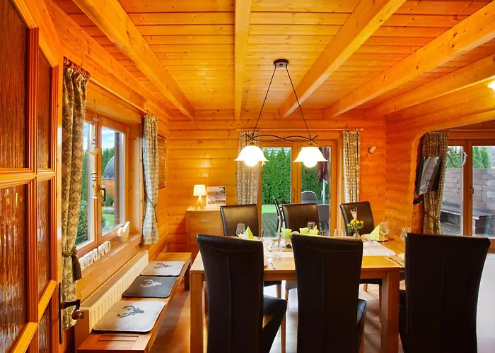 Holzhaus Zum Radekopf Mit Whirlpool Vakantiehuis *