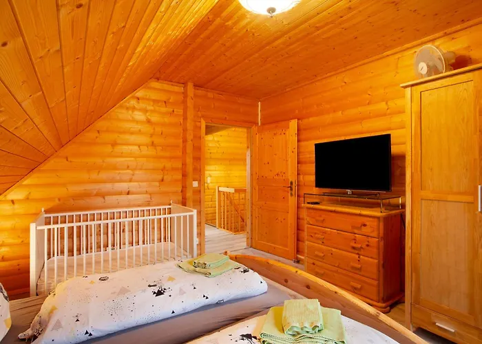 度假居 Holzhaus Zum Radekopf Mit Whirlpool