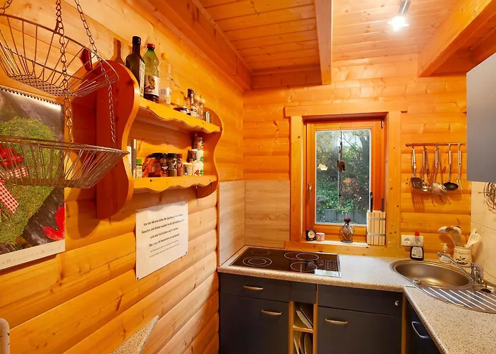 Holzhaus Zum Radekopf Mit Whirlpool 梅德巴赫