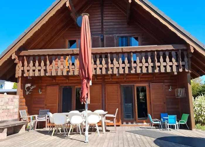 度假居 Holzhaus Zum Radekopf Mit Whirlpool *