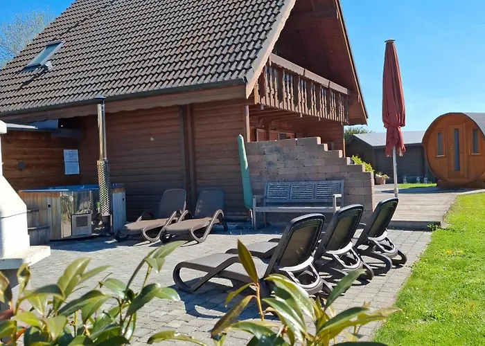 Holzhaus Zum Radekopf Mit Whirlpool